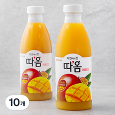 따옴 애플망고 주스, 730ml, 10개
