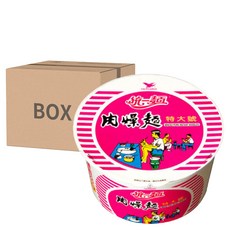 統一 特大號碗麵 肉燥風味 85g, 12入