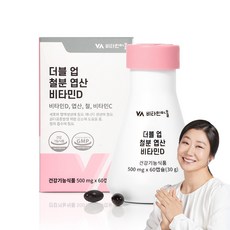 비타민마을 더블 업 철분 엽산 비타민D 30g, 60정, 1개