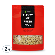 서래푸드 생 캐슈넛, 500g, 2개