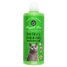 Royal Pet 皇家寵物 貓咪物理性防護草本沐浴精華乳, 多重植萃精華 滋養毛髮, 500ml, 1瓶