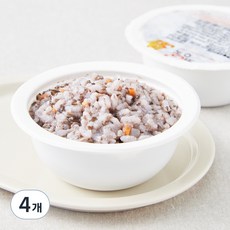 짱죽 후기 11개월부터 이유식 블루베리한우진밥, 200g, 4개, 혼합맛(블루베리/한우)