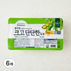 풀무원 크고 단단한 두부, 1kg, 6개