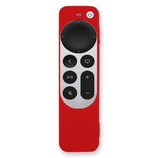 Roots Apple TV 2021 矽膠遙控器殼第 6 代紅色, 單品