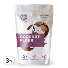 키토라푸드코코넛가루
 키토라푸드 글루텐프리 코코넛가루 500g 3개