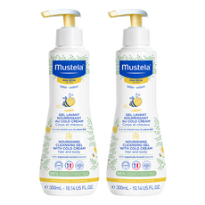 무스텔라 너리싱 클렌징 젤 위드 콜드 크림 탑투토워시, 300ml, 2개 300ml, 2개