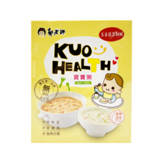 郭老師 寶寶粥 五色蔬菜雞, 適合6-18個月寶寶使用, 300g, 1盒