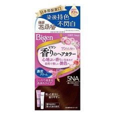Bigen 美源 花果香快速染髮霜 5NA 自然暖棕色 (白髮專用), 5NA自然暖棕色, 1盒