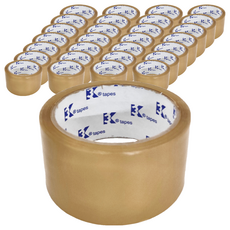3K牌 彩色封箱膠帶 棕色 48mm*50y*0.043 材質:OPP, 30個