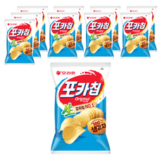 오리온 포카칩 오리지날, 66g, 10개