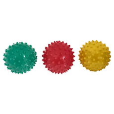 kidmate 孩子王 8公分健康按摩球 Set, 3粒裝, 玩具健康按摩球, 1組, 多種顏色