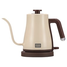 키친플라워 뉴트로 전기 드립 주전자 1.2L, KEK-DJD120 KEK-DJD120