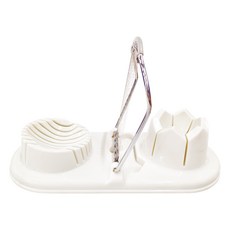 PEARL LIFE 珍珠金屬 四用切蛋器, C-4821, 1個