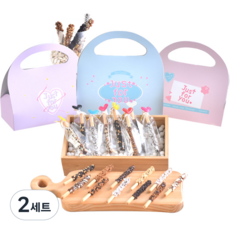 상상앤드 쿠키 초코 아몬드 초콜릿 막대과자 만들기 DIY 11종세트, 만들기 재료 11종, 2세트