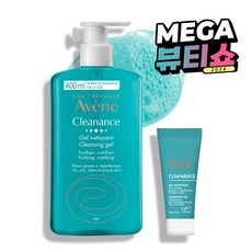 아벤느 클리낭스 약산성 클렌징 젤400ml + 15ml, 400ml, 1세트