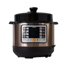 aiwa 愛華 電壓力鍋 DYK-A60, 5公升大容量, 3級能源效率, 9種烹飪模式, 5L, 1個