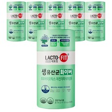 종근당건강 락토핏 생유산균 화이버, 180g, 6개