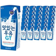 남양 맛있는 우유 GT, 200ml, 72개