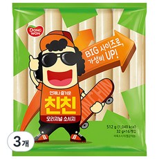 동원 친친 오리지널 소시지, 512g, 3개