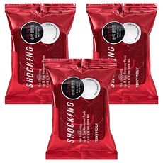 TONYMOLY The Shocking 眼唇卸妝棉, 溫和護理眼周唇周, 30片, 3包