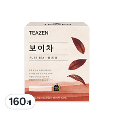 티젠 보이차, 0.7g, 40개입, 4개