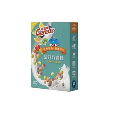 Cerear 喜瑞爾 活力五彩球，水果口味，添加小麥纖維, 160g, 1盒