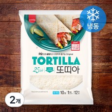삼립 또띠아 10호 (냉동), 62g, 2개, 12개입