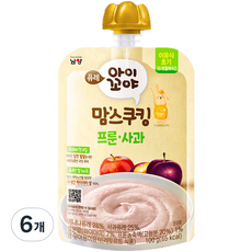 아이꼬야 유아용 맘스쿠킹 이유식 6개월부터, 프룬사과, 100g, 6개