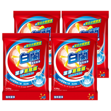 白蘭 強效除蹣過敏洗衣粉, 4.25kg, 4包