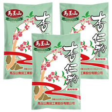 馬玉山 杏仁粉, 600公克, 真材味覺, 奶素食, 即溶, 600g, 3包