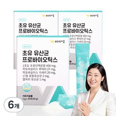 비타민마을 초유 유산균 프로바이오틱스, 60g, 6개