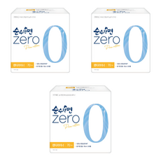 KleanNara 可綠納樂 Zero舒適棉柔護墊, 加長型(18cm), 70片, 3包