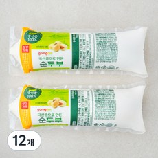 곰곰 국산콩으로 만든 순두부, 400g, 12개