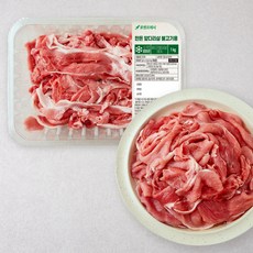 한돈 앞다리살 불고기용 (냉장), 1kg, 1개 1개, 1kg