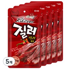 샘표 질러 크레이지핫 육포, 70g, 5개