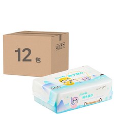 lalune 蘭韻 純水濕巾 80張 x 12包入, 12包