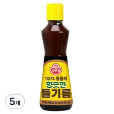 오뚜기 향긋한 들기름, 160ml, 5개