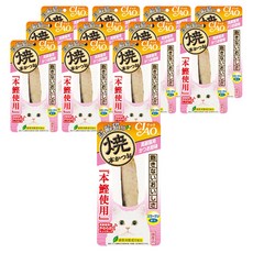 INABA CIAO 啾嚕 高齡貓 本鰹燒魚柳條, 高齡貓適用 柴魚片味, 柴魚味, 12包