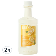 네이쳐티 고흥유자에이드, 1.2kg, 2개