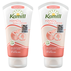 카밀 핸드&네일 크림 피치, 75ml, 2개 2개, 75ml