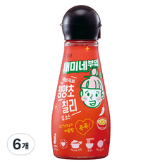 새미네부엌 샤브샤브 청양초 칠리 딥소스, 285g, 6개