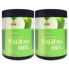 헬로우그린 풋사과가루, 2개, 200g