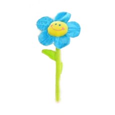 無品牌 絨毛太陽花娃娃 小號35cm 藍色10入組 絨毛玩偶 花束娃娃, 35cm, 藍色, 10個