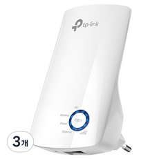 티피링크 무선 와이파이 증폭확장기, TL-WA850RE, 3개