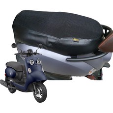 KL 格樂 YAMAHA Vinora 125 坐墊套, 防水防塵 專車專用 完美貼合, 黑皮隔熱款 全網隔熱款 透明款, 透明, 1個