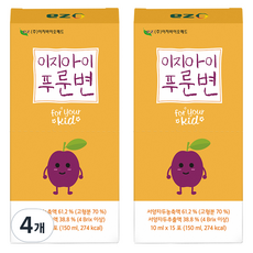 이지 이지아이 푸룬변, 150ml, 4개