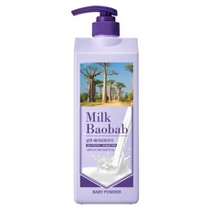 밀크바오밥 샴푸 베이비파우더향, 1L, 1개