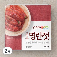 곰곰 명란젓, 200g, 2개