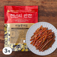 천년의반찬 마늘쫑무침, 300g, 3개