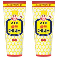 오뚜기 고소한 골드 마요네스, 500g, 2개